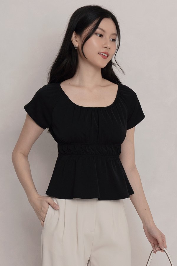 Aurora Top Black