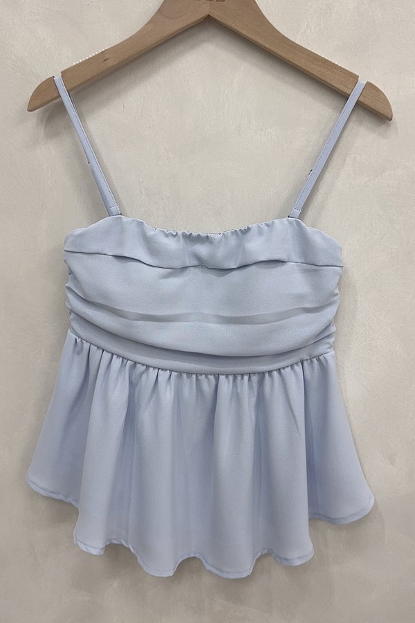 Dessa Padded Top Sky Blue