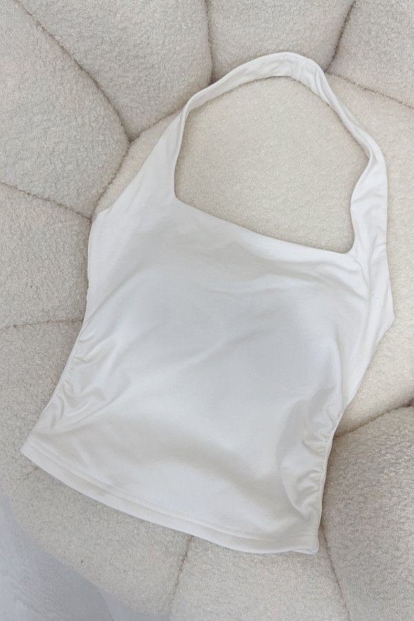 Azura Padded Top White *PLUSH*