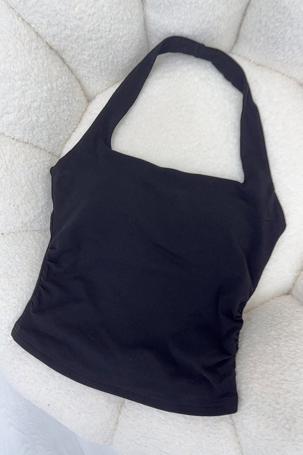 Azura Padded Top Black *PLUSH*
