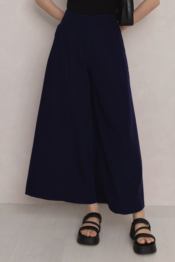 Cleeo Culottes Navy