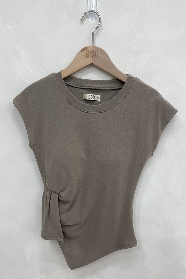 Brissa Padded Top Taupe *PLUSH*