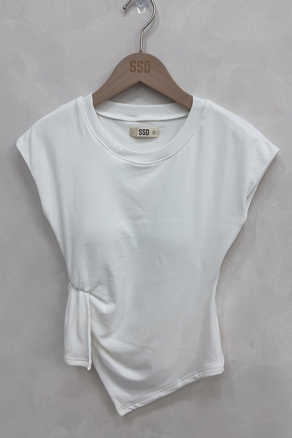 Brissa Padded Top White *PLUSH*