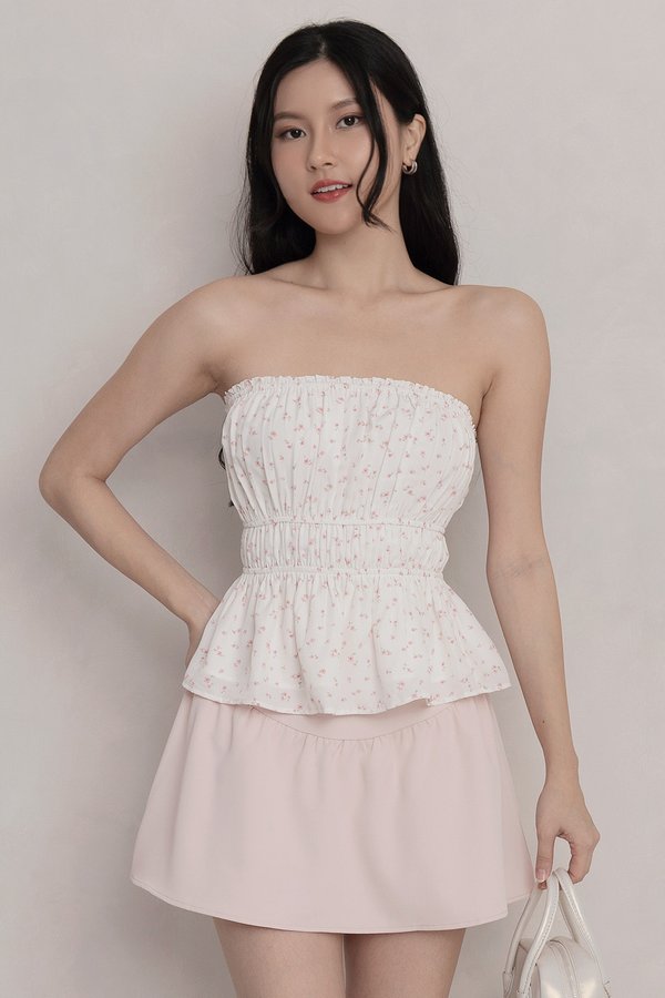 Peli Top White Floral