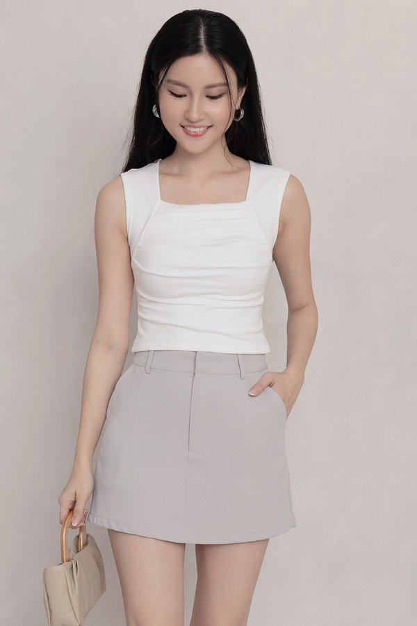 Lainey Skorts Light Grey
