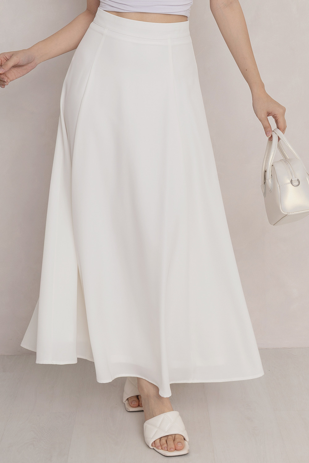 SSD Mica Skirt White