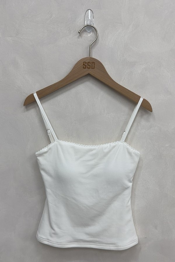Lyanna Padded Top White *PLUSH*