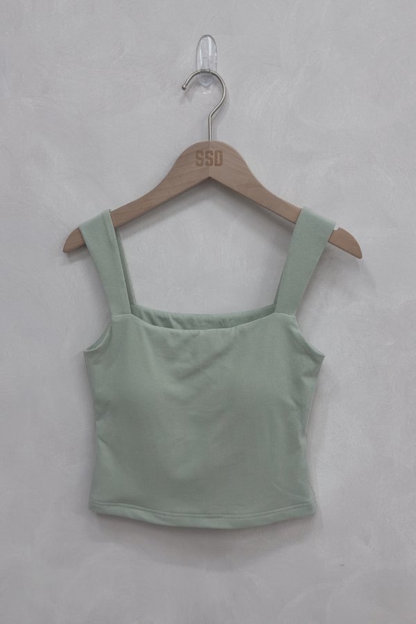 Uma Padded Top Sage *PLUSH*