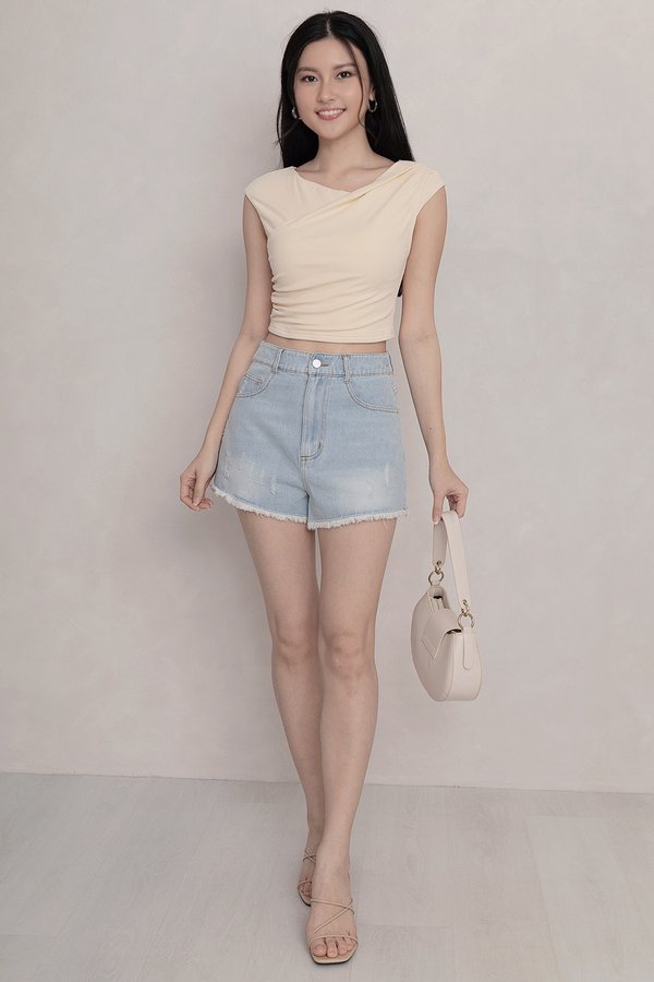 Delaney Padded Top Buttermilk *PLUSH*