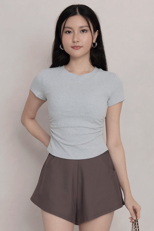 Helen Padded Top Textured Tiffany *PLUSH*