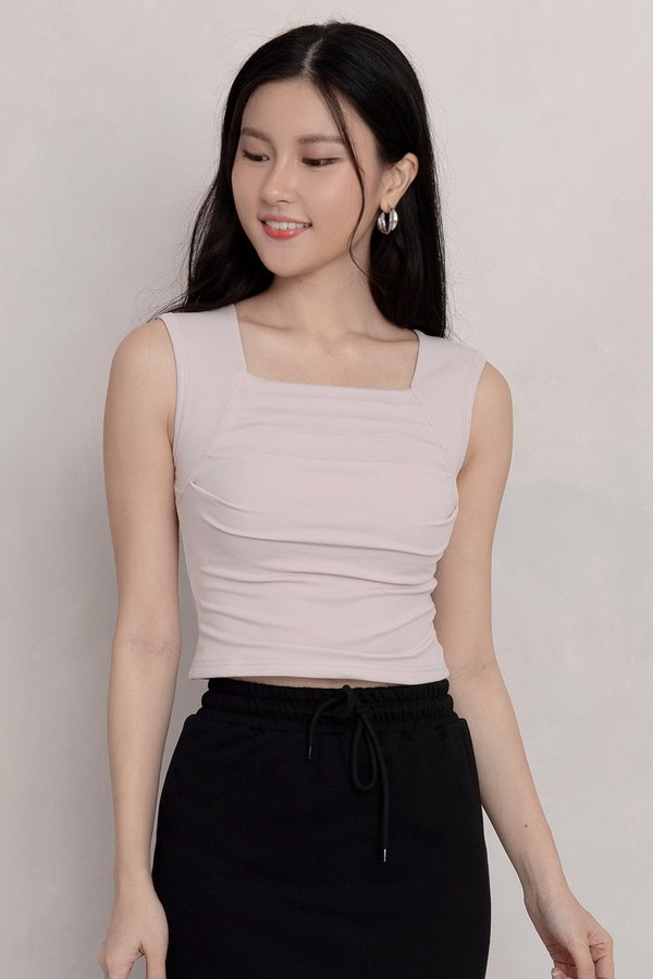 Sonia Padded Top Ash Lavender *PLUSH*