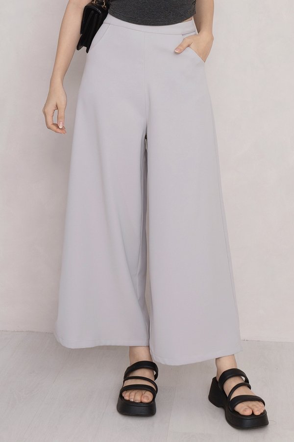 Kara Culottes Light Grey