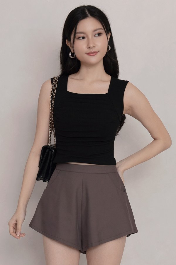 Sonia Padded Top Black *PLUSH*