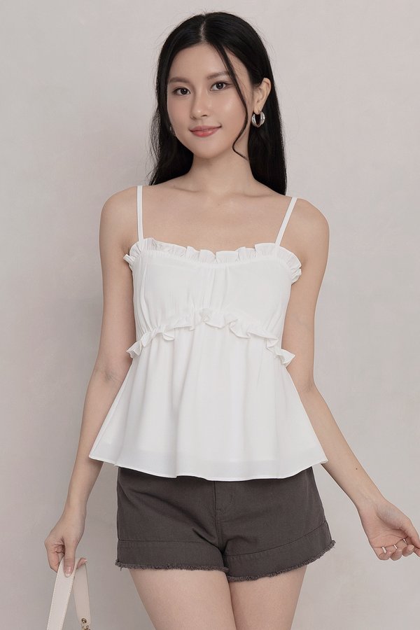 Delora Top White