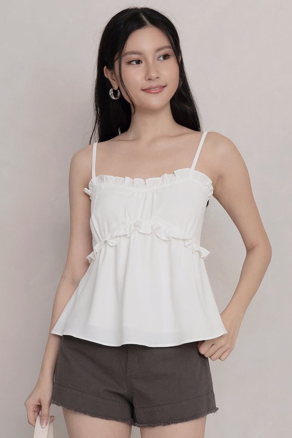 Delora Top White