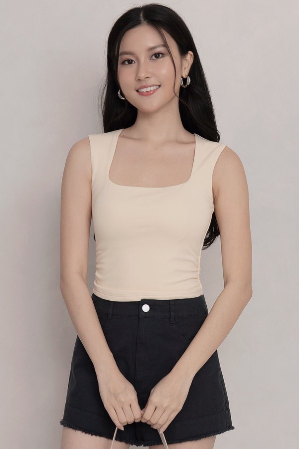 Tasha Padded Top Buttermilk *PLUSH*