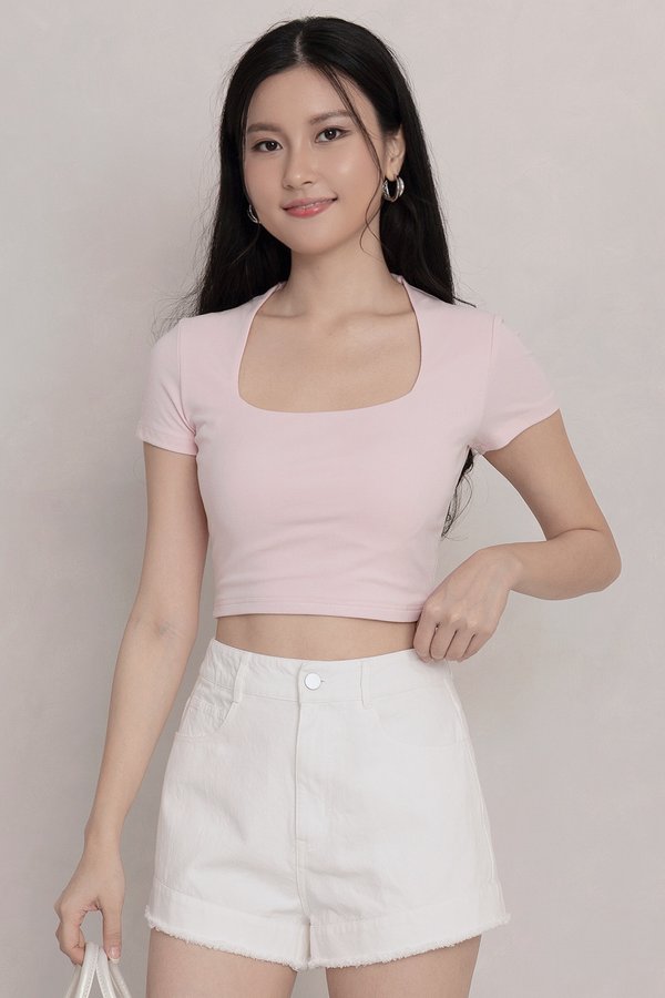 Jane Padded Top Baby Pink *PLUSH*