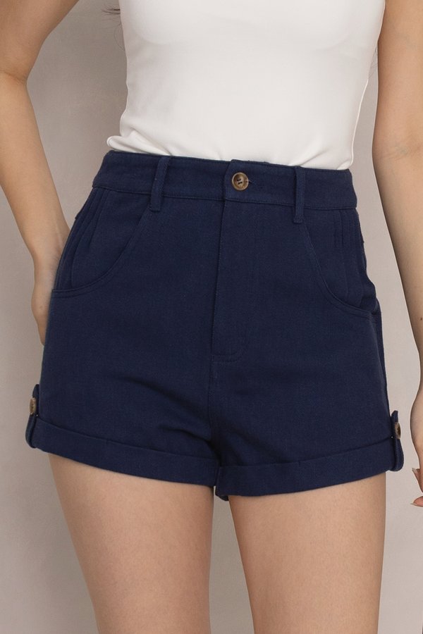Jalissa Denim Shorts Navy Jalissa Denim Shorts Navy