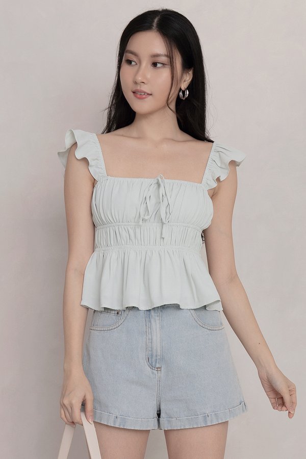 Addison Top Baby Mint Addison Top Baby Mint