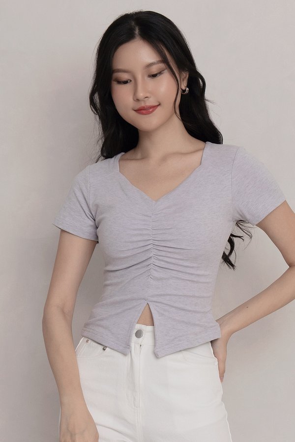 Everlee Padded Top Textured Lilac *PLUSH* Everlee Padded Top Textured Lilac *PLUSH*