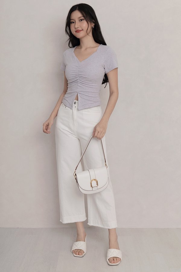 Everlee Padded Top Textured Lilac *PLUSH* Everlee Padded Top Textured Lilac *PLUSH*