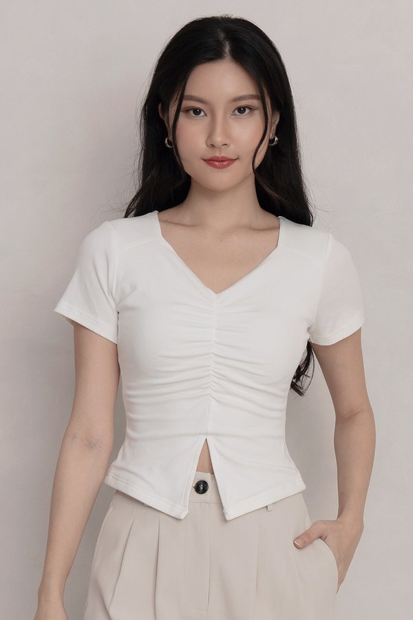 Everlee Padded Top White *PLUSH* Everlee Padded Top White *PLUSH*