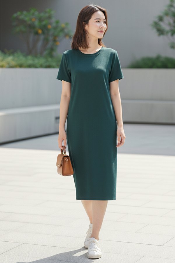 Evelyn Dress Forest