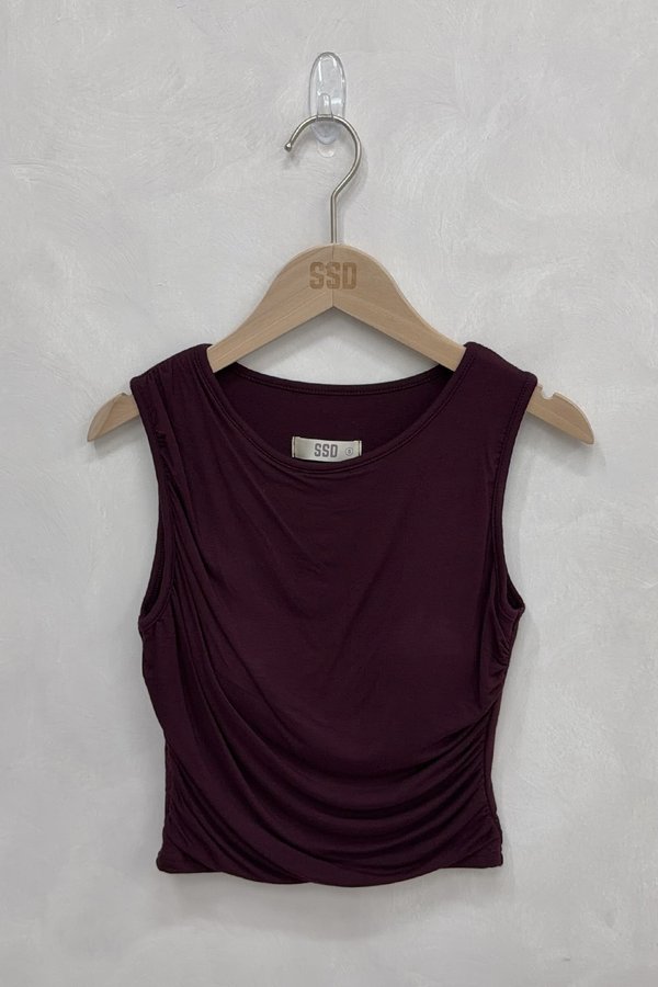 Vesna Padded Top Burgundy *MM*