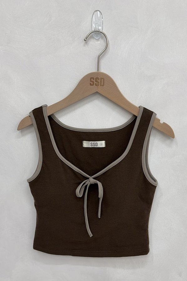 Ellerie Padded Top Dark Cocoa *PLUSH*