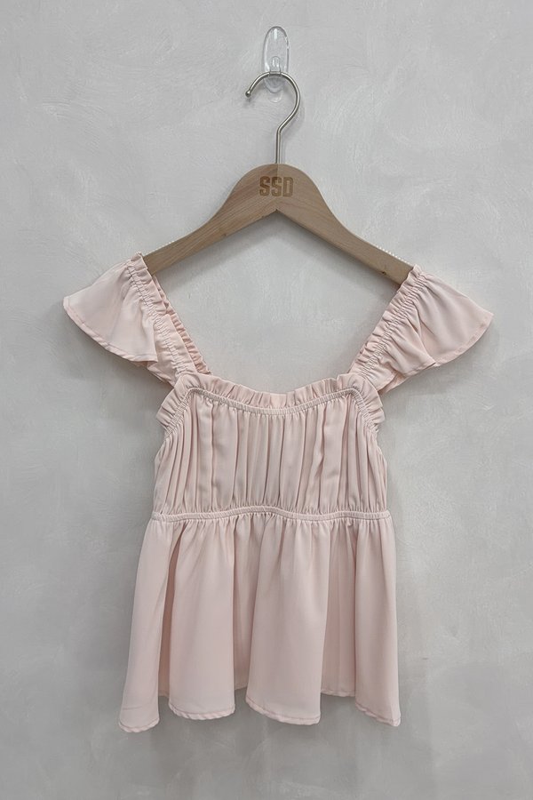 Aveline Top Peach Pink