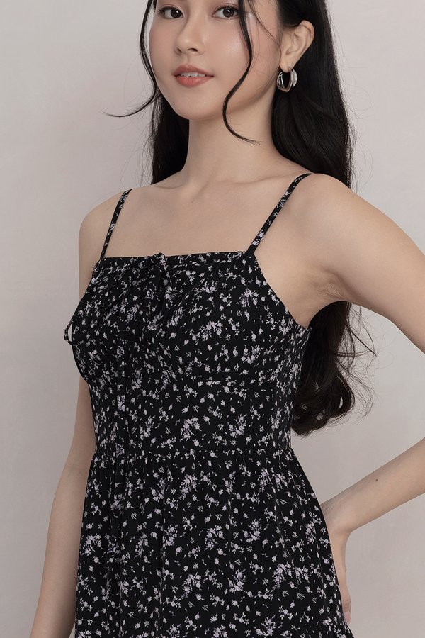 Seraphina Dress Black Floral