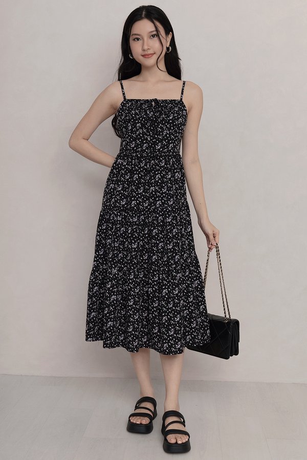 Seraphina Dress Black Floral