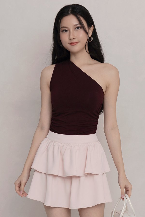 Jessa Padded Top Burgundy *MM*
