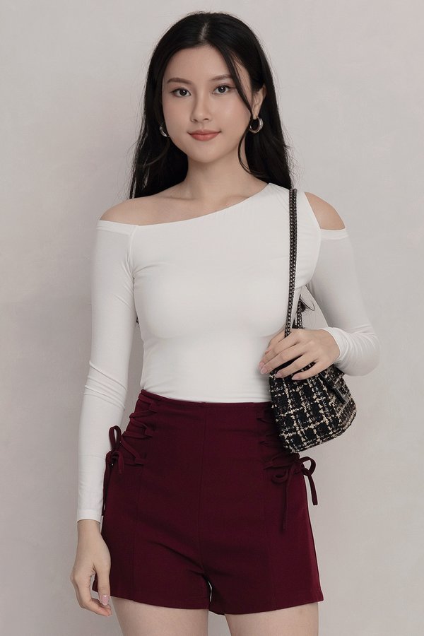 Loretta Shorts Burgundy