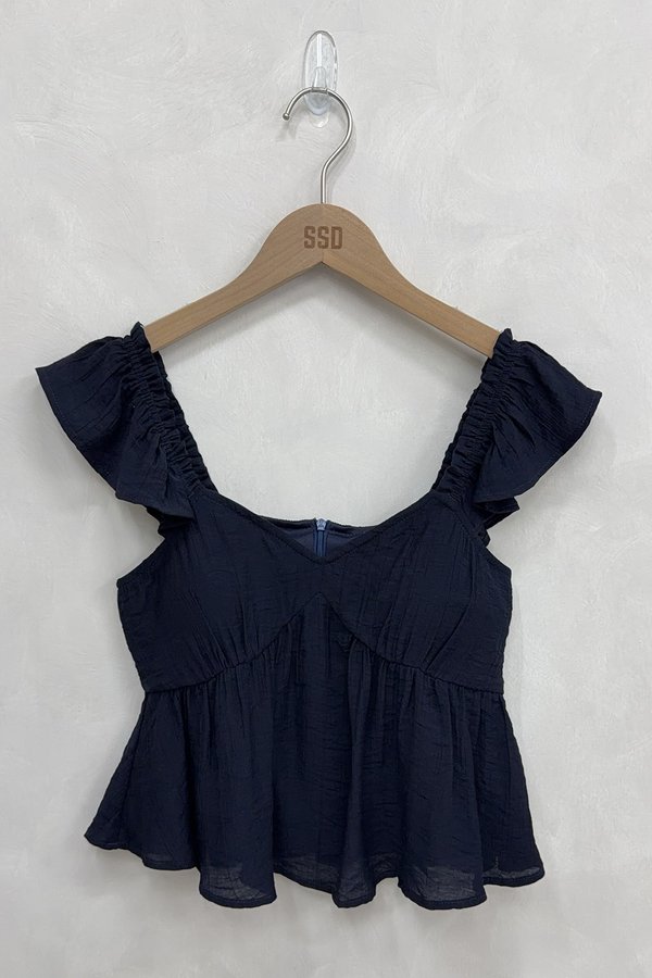 Sydney Padded Top Midnight Navy