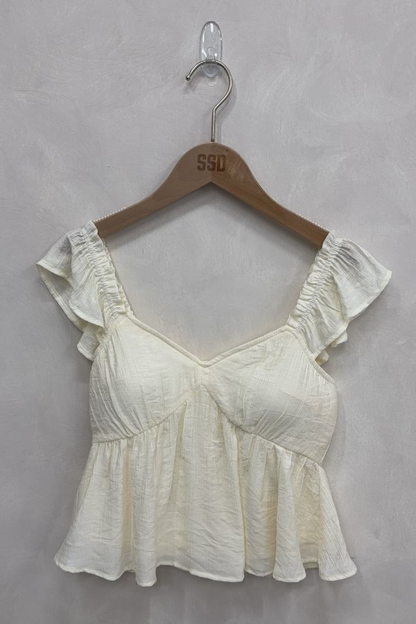 Sydney Padded Top Cream