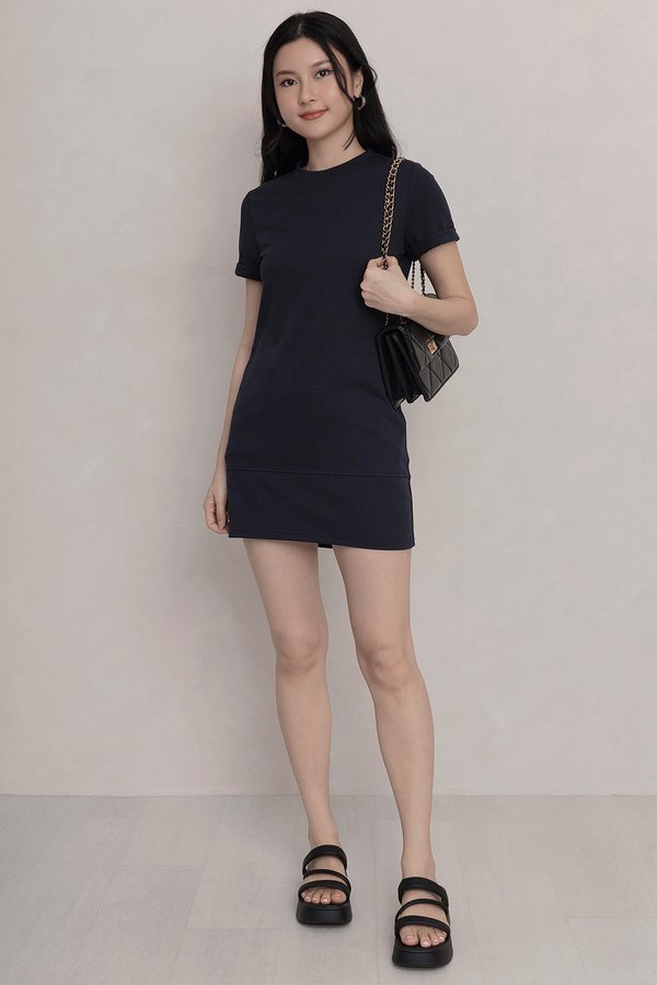 Yarra Tee Dress Navy