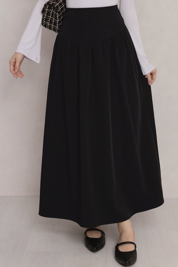 Annika Midaxi Skirt Black