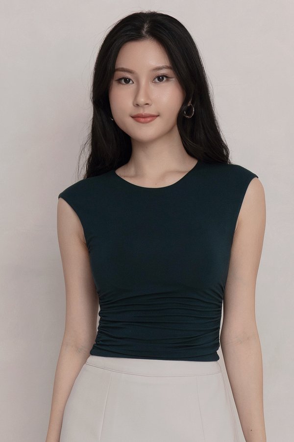 Skye Padded Top Forest *TOFU*