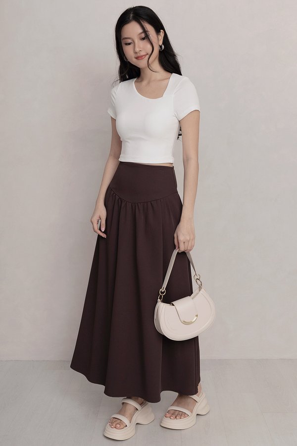 Niva Padded Top White *PLUSH*