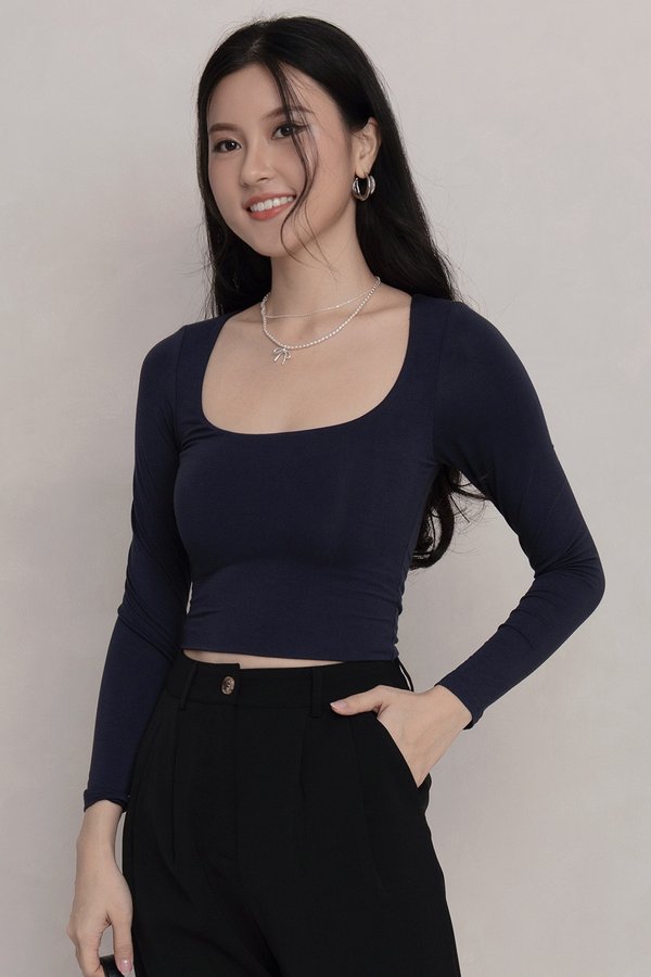 Shan Padded Top Midnight Navy *MM*