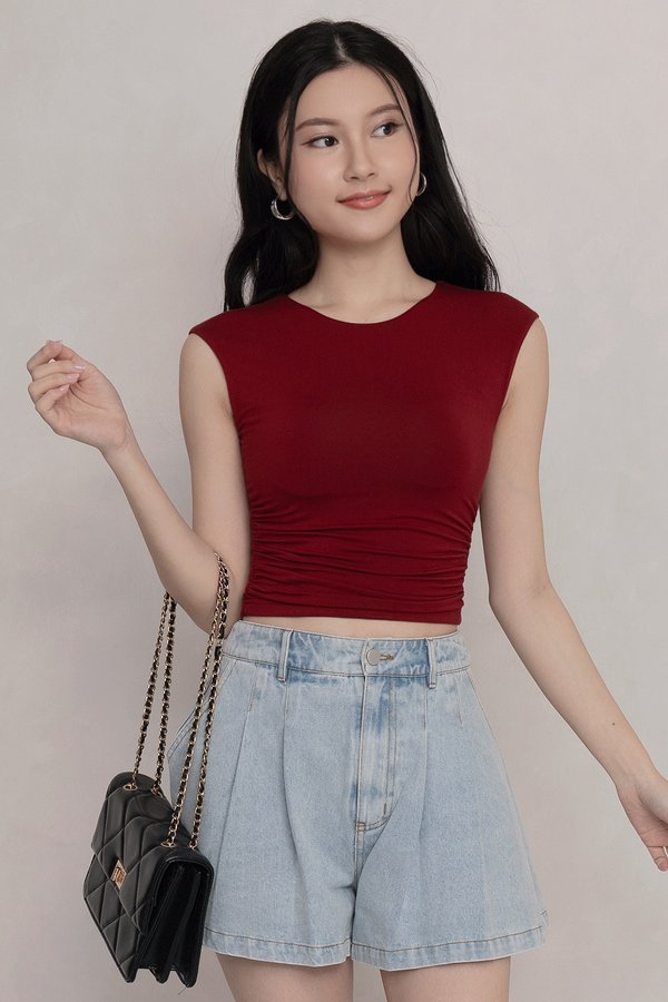 Skye Padded Top Cherry Red *TOFU*