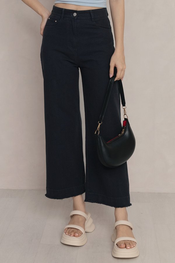 Lorah Denim Pants Navy