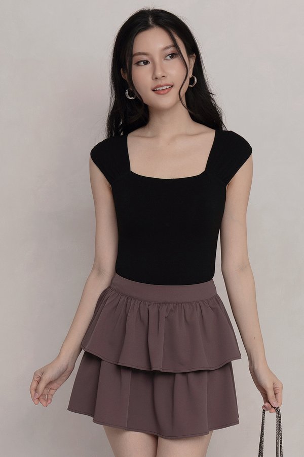 Giselle Padded Top Black *TOFU*