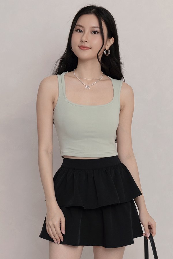 Eva Padded Top Sage *PLUSH*