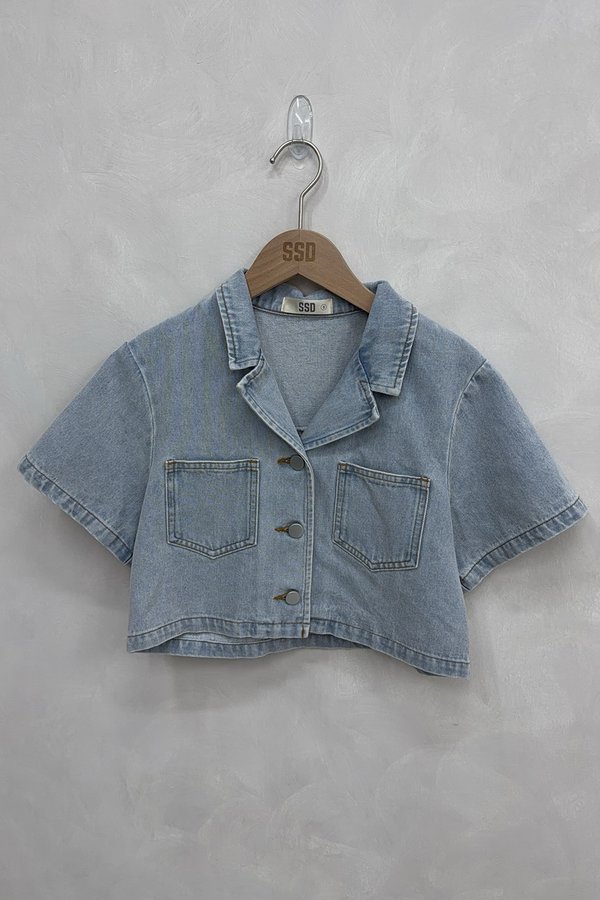 Sasha Denim Jacket Light Wash
