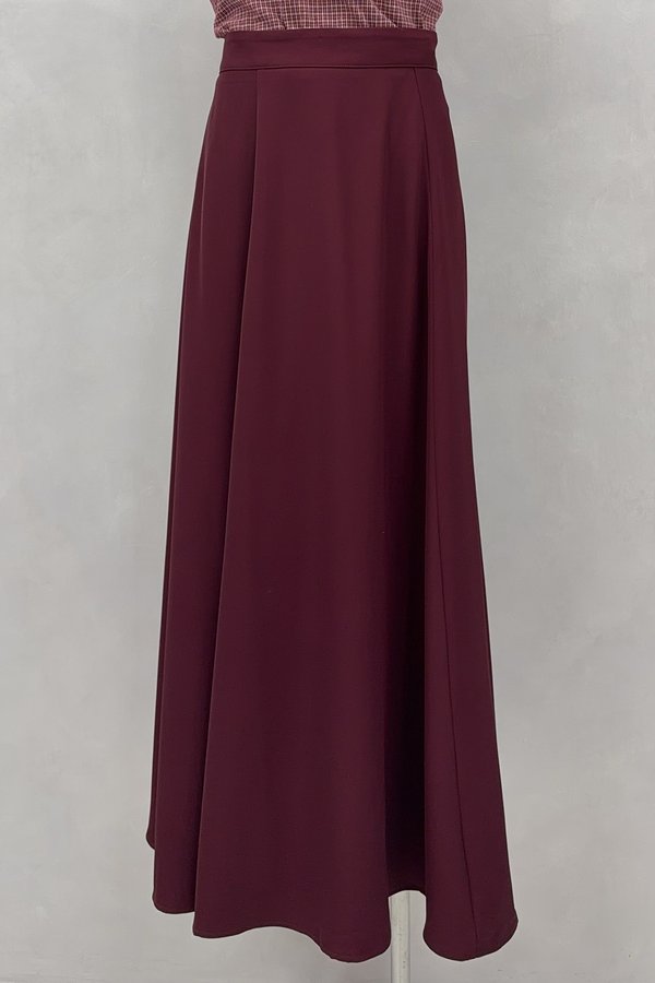 Mica Skirt Maroon