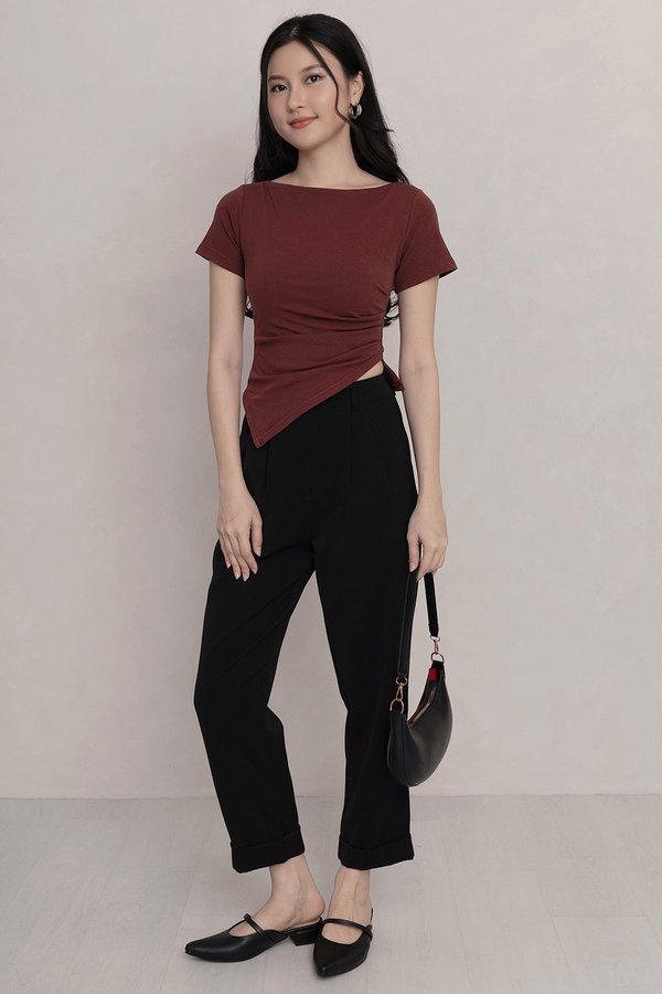 Sandra Padded Top Terracotta *PLUSH*