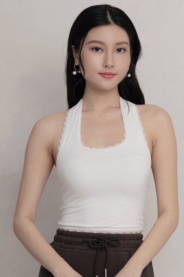 Harper Padded Top White *TOFU*