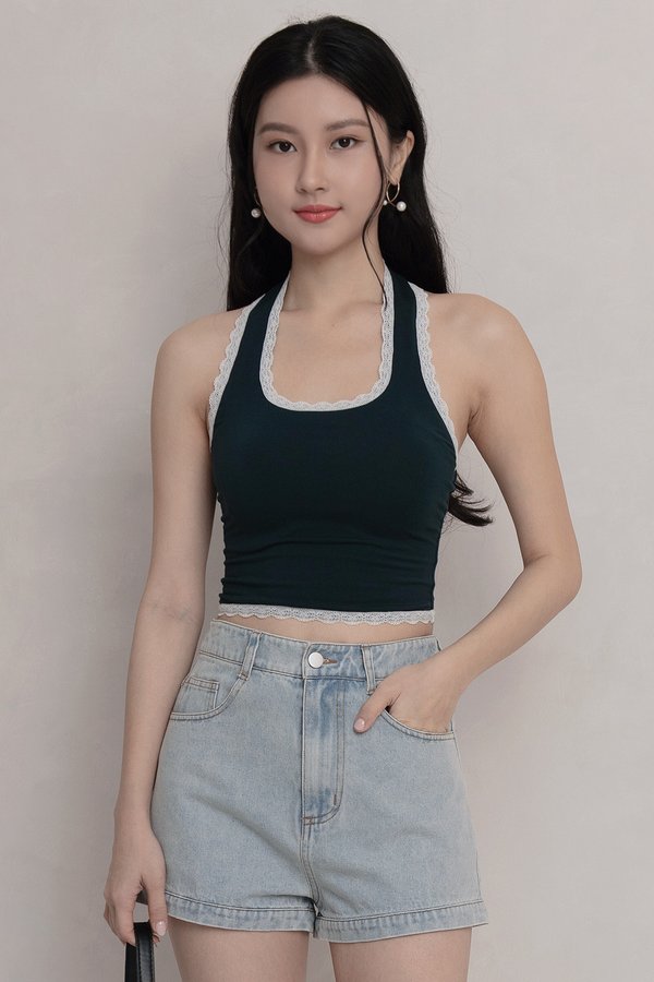 Harper Padded Top Forest *TOFU*